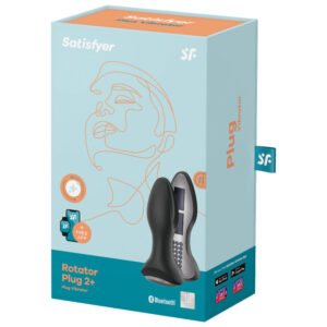 Satisfyer Rotator Plug 2+ — Vibrating Butt Plug, App-Controlled — Anal — view 2