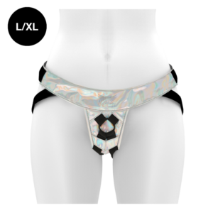 Mythology Fantasy — Strap-On Harness, Vegan, L/XL, Iridescent — Strap-On Accessories