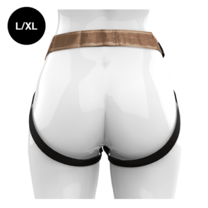 Mythology Fantasy — Strap-On Harness, Vegan, L/XL, Bronze — Strap-On Accessories — view 3