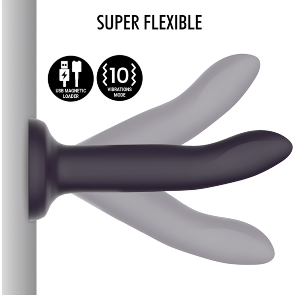 Mythology Duman Mystic S — Vibrating Dildo, Suction Cup, 14 cm — Dildos — view 8