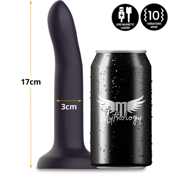 Mythology Duman Mystic M — Vibrating Dildo, Suction Cup, 17 cm — Dildos — view 9