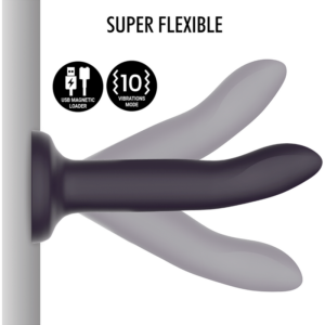 Mythology Duman Mystic M — Vibrating Dildo, Suction Cup, 17 cm — Dildos — view 4