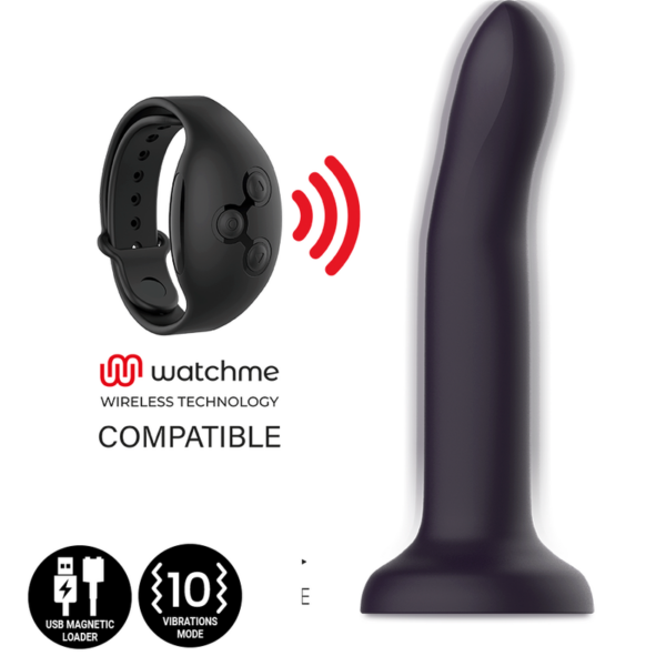 Mythology Duman Mystic L — Vibrating Dildo, Suction Cup, 20 cm — Dildos — view 3