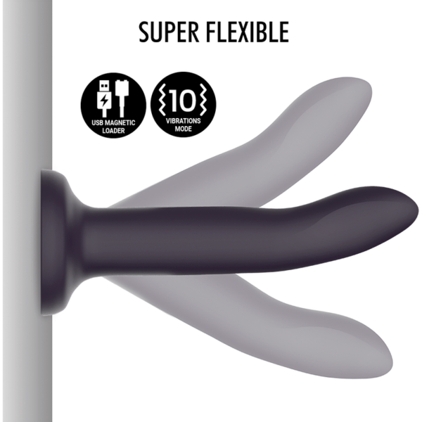 Mythology Duman Mystic L — Vibrating Dildo, Suction Cup, 20 cm — Dildos — view 7