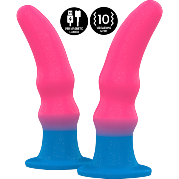 Mythology Kuno Utopia S — Vibrating Dildo, Suction Cup, 13 cm — Anal — view 8
