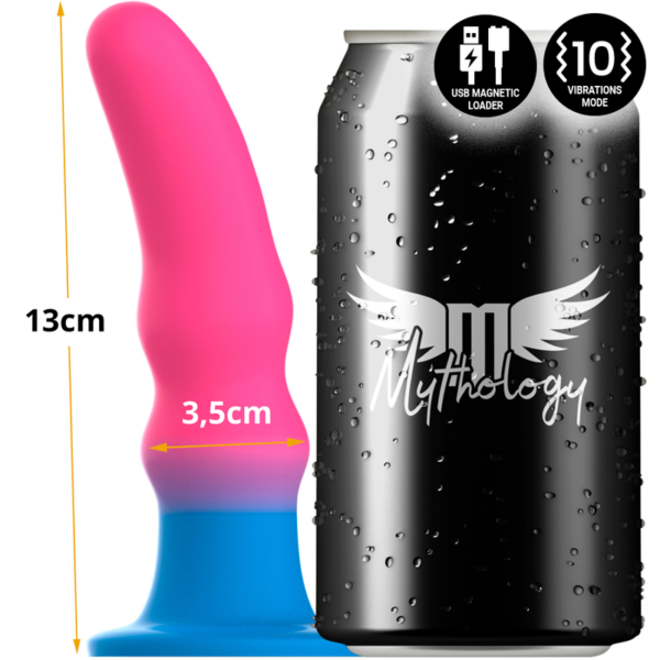 Mythology Kuno Utopia S — Vibrating Dildo, Suction Cup, 13 cm — Anal — view 6