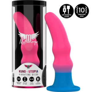 Mythology Kuno Utopia M — Vibrating Dildo, Suction Cup, 15.5 cm — Anal