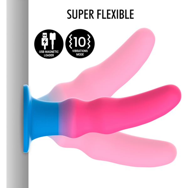 Mythology Kuno Utopia M — Vibrating Dildo, Suction Cup, 15.5 cm — Anal — view 5