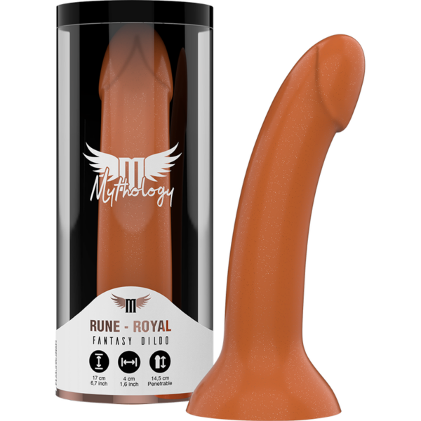 Mythology Rune Royal M — Suction Cup Dildo, 17 cm — Dildos