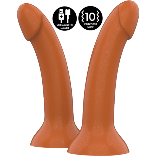 Mythology Rune Royal M — Vibrating Dildo, Suction Cup, 17 cm — Dildos — view 3