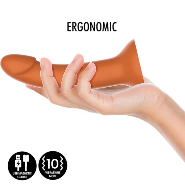 Mythology Rune Royal M — Vibrating Dildo, Suction Cup, 17 cm — Dildos — view 2