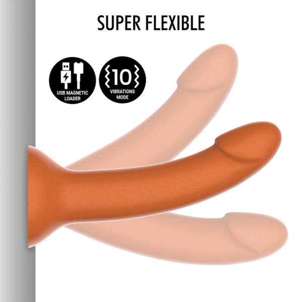 Mythology Rune Royal M — Vibrating Dildo, Suction Cup, 17 cm — Dildos — view 4