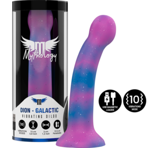 Mythology Dion Galactic S — Vibrating Dildo, Suction Cup, 15 cm — Dildos