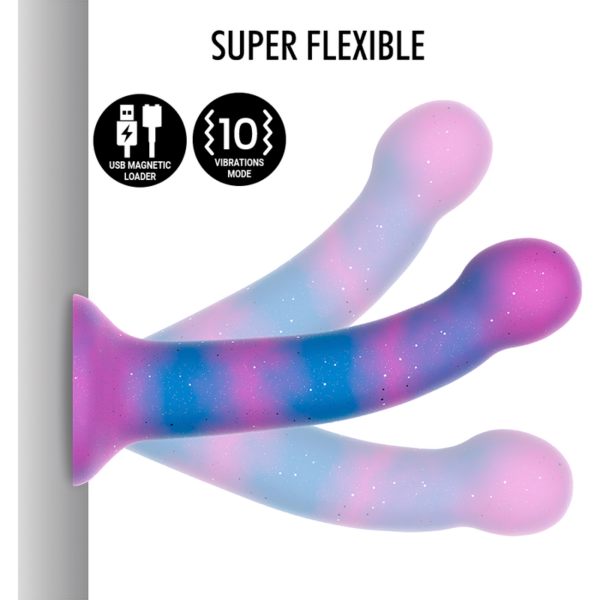 Mythology Dion Galactic S — Vibrating Dildo, Suction Cup, 15 cm — Dildos — view 6