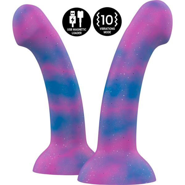 Mythology Dion Galactic M — Vibrating Dildo, Suction Cup, 18 cm — Dildos — view 7