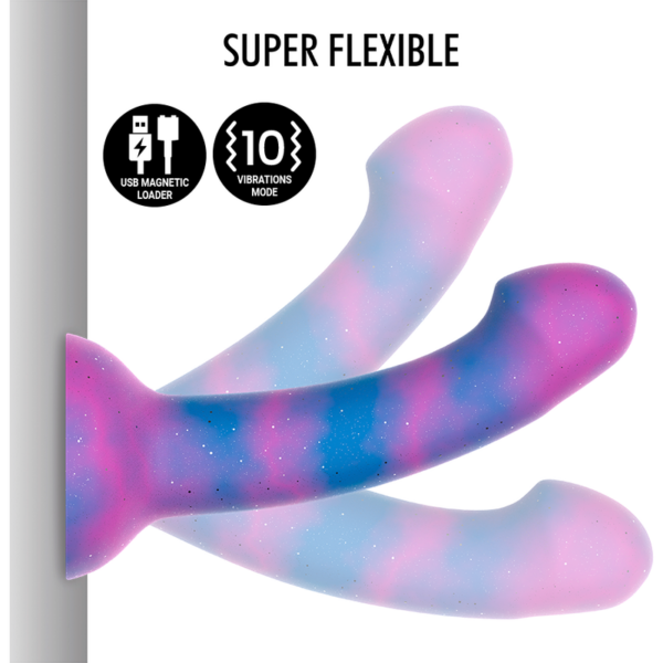 Mythology Dion Galactic M — Vibrating Dildo, Suction Cup, 18 cm — Dildos — view 5