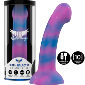 Mythology Dion Galactic M — Vibrating Dildo, Suction Cup, 18 cm — Dildos