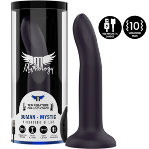 Mythology Duman Mystic M — Vibrating Dildo, Suction Cup, 17 cm — Dildos