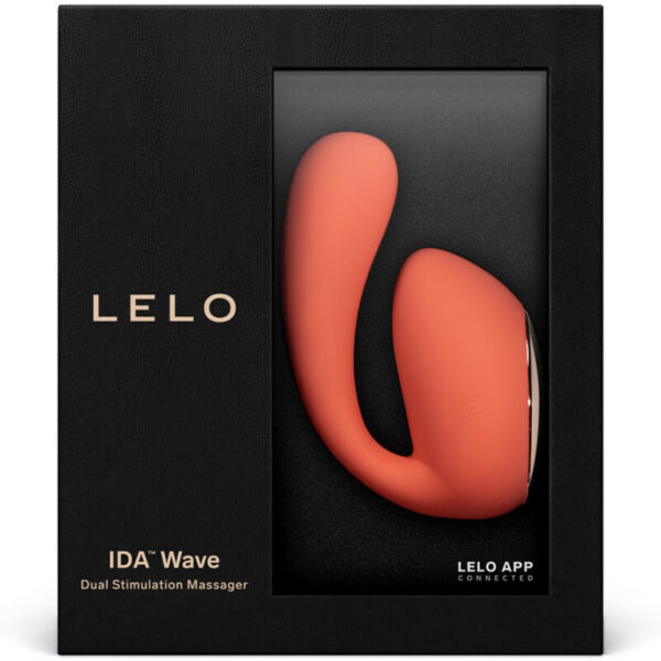 LELO Ida Wave — Couples Vibrator, App-Controlled, Coral — App-Controlled Sex Toys — view 3
