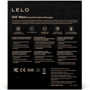LELO Ida Wave — Couples Vibrator, App-Controlled, Coral — App-Controlled Sex Toys — view 4
