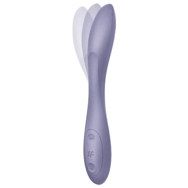 Satisfyer G-Spot Flex 2 — Vibrator, Rechargeable, Purple — Clitoral Stimulators — view 4