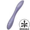 Satisfyer G-Spot Flex 2 — Vibrator, Rechargeable, Purple — Clitoral Stimulators