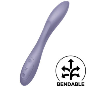 Satisfyer G-Spot Flex 2 — Vibrator, Rechargeable, Purple — Clitoral Stimulators