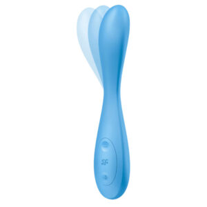 Satisfyer G-Spot Flex 4+ — G-Spot Vibrator, App-Controlled, Blue — App-Controlled Sex Toys — view 2