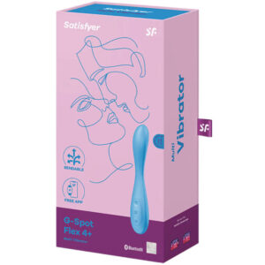 Satisfyer G-Spot Flex 4+ — G-Spot Vibrator, App-Controlled, Blue — App-Controlled Sex Toys — view 3