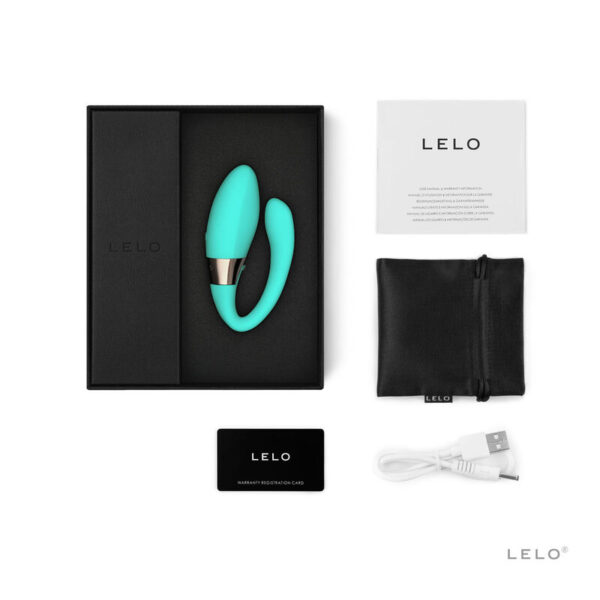 LELO Tiani Harmony — Couples Vibrator, App-Controlled, Aqua Green — App-Controlled Sex Toys — view 9