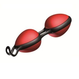 Joydivision Joyballs Secret — Kegel Balls, Black and Red — Ben Wa Balls — view 2