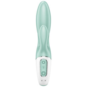 Satisfyer Air Pump Bunny 5+ — Rabbit Vibrator, Green — App-Controlled Sex Toys — view 2
