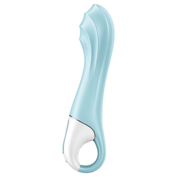 Satisfyer Air Pump Vibrator 5+ — G-Spot Vibrator, Blue — App-Controlled Sex Toys