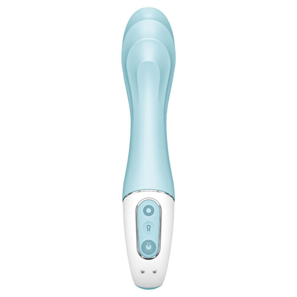 Satisfyer Air Pump Vibrator 5+ — G-Spot Vibrator, Blue — App-Controlled Sex Toys — view 3