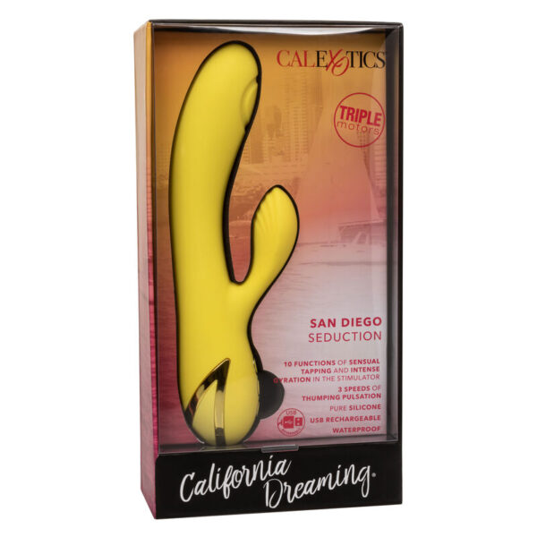 CalExotics San Diego Seduction — Rabbit Vibrator, Rechargeable — G-Spot Vibrators — view 2