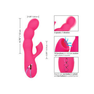 CalExotics Oceanside Orgasm — Rabbit Vibrator, Rechargeable — Rabbit Vibrators — view 2