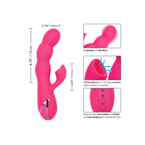 CalExotics Oceanside Orgasm — Rabbit Vibrator, Rechargeable — Rabbit Vibrators — view 2