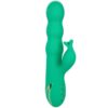 CalExotics Sonoma Satisfier — Rabbit Vibrator, Green — G-Spot Vibrators