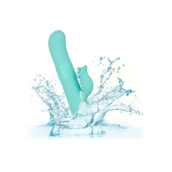 CalExotics Bel Air Bombshell — Rabbit Vibrator, Light Green — G-Spot Vibrators — view 5
