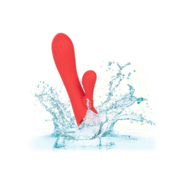 CalExotics Palisades Passion — Rabbit Vibrator, Heated, Red — G-Spot Vibrators — view 6