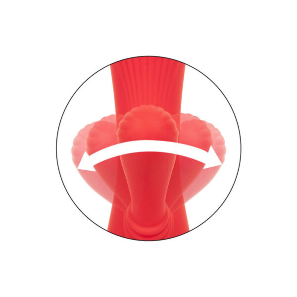 CalExotics Palisades Passion — Rabbit Vibrator, Heated, Red — G-Spot Vibrators — view 9