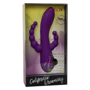 CalExotics Long Beach Bootylicious — Vibrator, Purple — Hi-Tech Vibrators — view 2