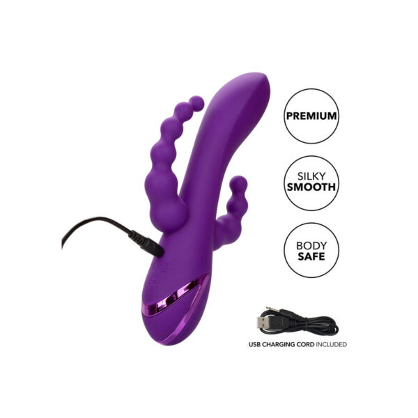 CalExotics Long Beach Bootylicious — Vibrator, Purple — Hi-Tech Vibrators — view 6