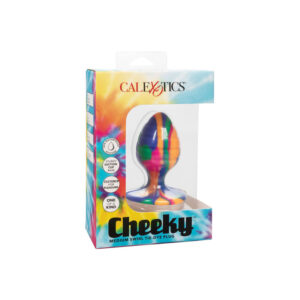 CalExotics Cheeky Medium Swirl — Butt Plug, Silicone, 5 cm — Anal — view 4