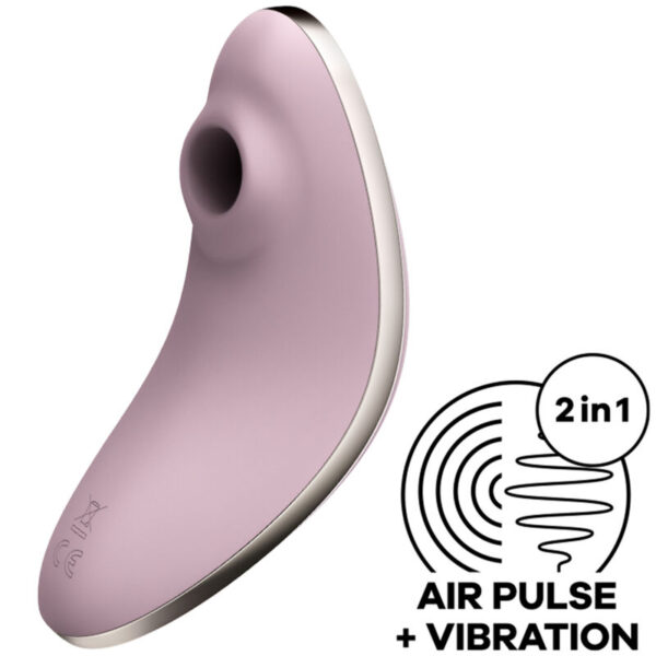 Satisfyer Vulva Lover 1 — Air Pulse Stimulator, Waterproof — Air Pulse Vibrators