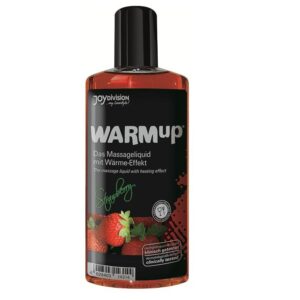 Joydivision Warmup — Massage Oil, 150 ml, Strawberry — Body Massage Oils