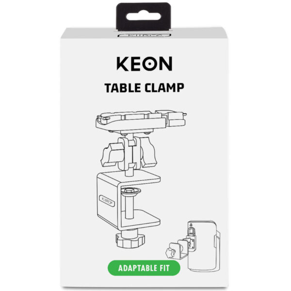 Kiiroo Keon — Table Clamp, Stainless Steel — Batteries & Spare Parts — view 2