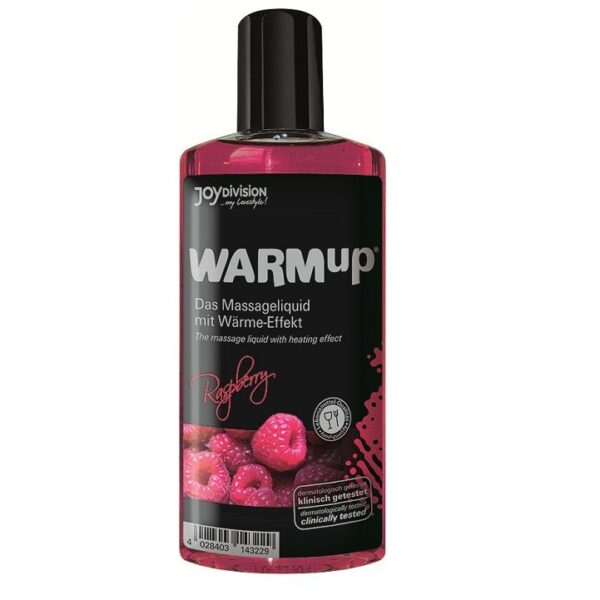 Joydivision Warmup — Massage Oil, 150 ml, Raspberry — Body Massage Oils