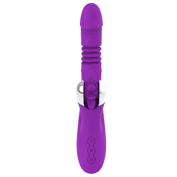 Fun Function Bunny Funny Up and Down 2.0 — Thrusting Vibrator — Clitoral Stimulators — view 5