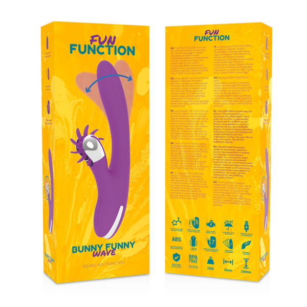 Fun Function Bunny Funny Wave 2.0 — Rabbit Vibrator — Clitoral Stimulators — view 8